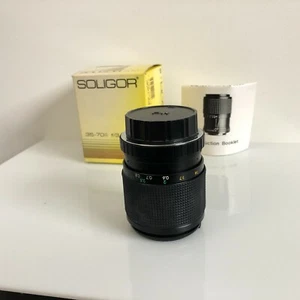 Soligor 35-70mm F3.5-F4.5 macro lens P/KA + R/XR mount - Read Description - Bild 1 von 6