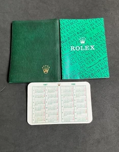 Original Rolex 1987-1988 GMT Submariner Datejust Calendar Translation SET - Bild 1 von 10