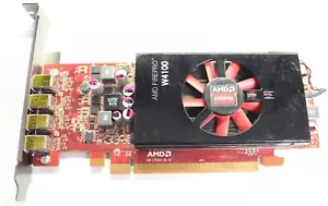 AMD FirePro W4100 2GB Mini DisplayPort X4 Monitors HDMI Video Card - Picture 1 of 4