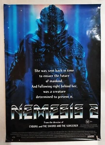 NEMESIS 2 ORIGINAL SCI-FI MOVIE POSTER 1995 69.5x99.5cm OLD NEW STOCK - Picture 1 of 7