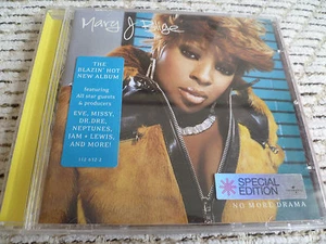 Mary J Blige "No More Drama" CD (2001) Ft. Pharrell, Ja Rule, Eve, Common - Picture 1 of 4