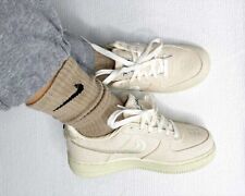 STUSSY NIKE AIR FORCE 1 LOW FOSSIL STONE (CZ9084-200) BRAND NEW US 8.5