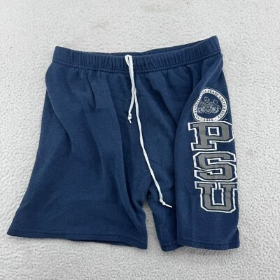 Vintage TNT Penn State Nittany Lions Shorts Men L (Small) Blue Spellout Sweats * - Image 1 of 4