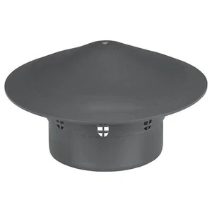 Chapeau de ventilation toiture mâle Ø 110mm Évent de toiture d'égout sanitaire - Afbeelding 1 van 4