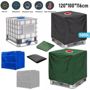 Rain Sun Protective Hood Cover Fit for Water Tank 1000 Liters Container Heavy - Picture 1 of 21