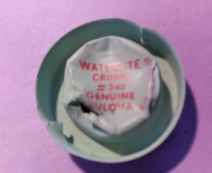 Bulova #242 Crown Replacement Repair Watch Part  b18#28 - Picture 1 of 4