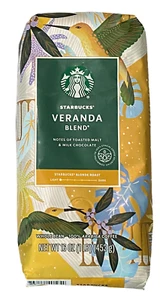 Starbucks Veranda Blend Rubio Tostado Grano Café 1 lb / 16 oz / 453 g Bolsa - Imagen 1 de 4
