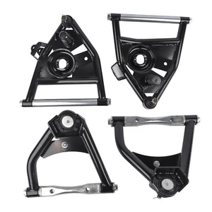 Set Of 4 Upper & Lower Control Arms Kit For 1973-1987 C10 Chevrolet GMC Tubular - Picture 1 of 15