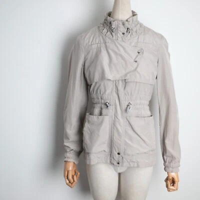 GUCCI Women's Waist Lace Lightweight Full-Zip Beige Jacket Size IT: 40 XS - S - Image 1 of 4