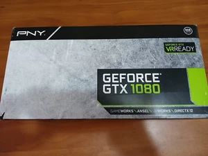 OPEN BOX PNY Nvidia GeForce GTX 1080 8GB Graphics Card GPU PC - Picture 1 of 4