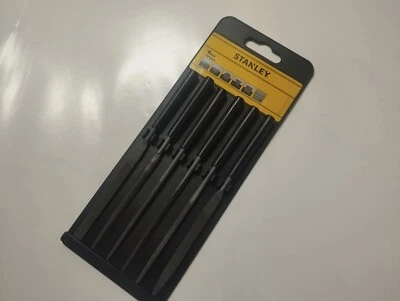 STANLEY 0-22-500 Needle File Set 6 Pcs Metal 150mm (6in) - Image 1 of 4