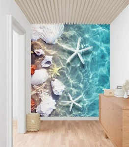 3D Seestern H1658 Mural Autoadhesivo Pegatina Desmontable Honey - Imagen 1 de 11