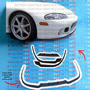 Divisor de cenefa labial con alerón delantero Mitsubishi Eclipse MK2 CUPRA R Euro - - Imagen 1 de 10
