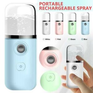 USB Nano Facial Mister Handy Cool Mist Spray Machine Face Hydration Sprayer