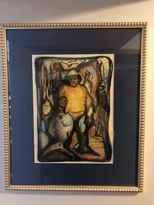 Painting. BY Carlyle C. Browning. Circa 1950's - Picture 1 of 8