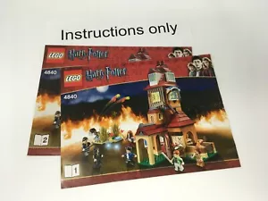 SOLO libri di istruzioni 1-2 LEGO 4840 La tana Harry Potter; senza mattoncini/parti - Foto 1 di 1