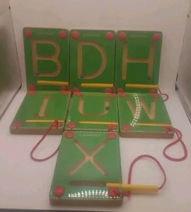 Lakeshore Magnetic Learning Letters Uppercase Trace X W B U D H I - Picture 1 of 12
