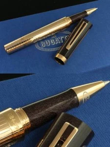 Bolígrafo Montegrappa "BUGATTI PUR SANG DT", marrón, edición limitada. Precio de venta sugerido por el fabricante 1112 $ - Imagen 1 de 4