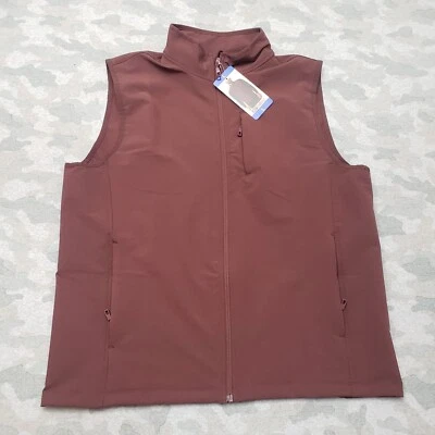 NWT 32 Degrees Vest Men's Large Red Full Zip Soft Shell - Image 1 of 4