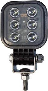 PETERSON LED Work Light 3" x 3" Square Pedestal Mount 500 Lumens  M905MVAMP - Picture 1 of 2