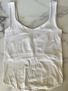 Free People Intimately Mujer’s XS Pequeño Blanco Tank Top Body - Imagen 1 de 6