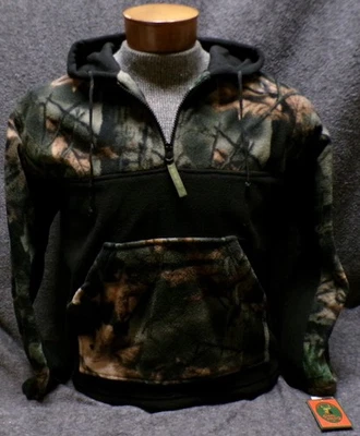 Trail Crest Camo Fleece Hoodie Size Large 14-16 Chest 21" - Image 1 of 4