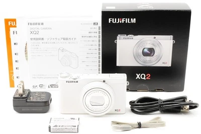 [Mint In Box] Fujifilm XQ2 12.0MP Compact Digital Camera White From JAPAN #84 - Image 1 of 4