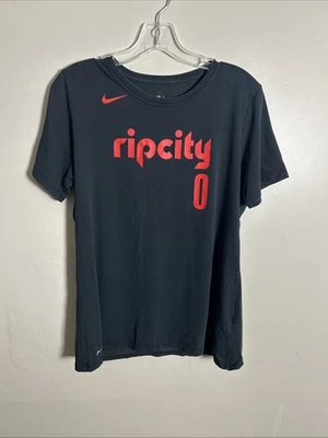 Camiseta deportiva Nike para hombre Rip City Edition Portland Trail Blazers Damian Lillard talla L Foto 1 de 4