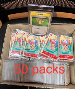 One Piece Card Game McDonald's 2025 Promo Cards Complete 50-packs Set Japan Ver. - Picture 1 of 12
