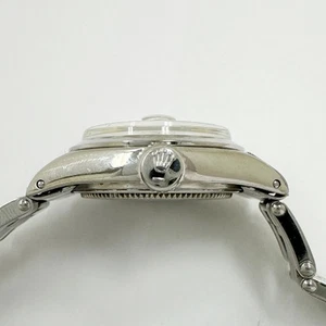 ROLEX 6406 Oyster Precision Silver Manual Winding 1962 Date Wrist watch Women's - Picture 1 of 10