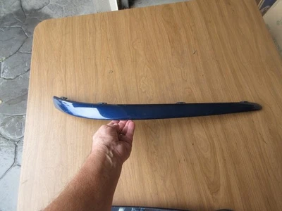 00-04 Jaguar S-Type "R" DERECHO (lado del pasajero) parachoques delantero embellecedor en azul Pacífico Foto 1 de 4