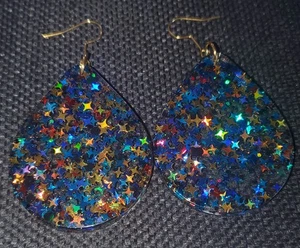 harz schmuck handarbeit ohrringe - Bild 1 von 1