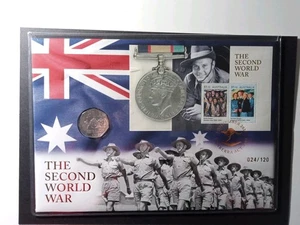 2025 50p the Second World War PNC - Numbered At 024/120 - Picture 1 of 4