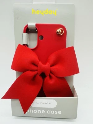 NUEVO CON ETIQUETAS Heyday Rojo Arco Pop Apple iPhone 16 Plus Estuche para Teléfono Celular Objetivo San Valentín Foto 1 de 2