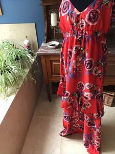 Beautiful Boohoo Maxi Dress Size 16 - Picture 1 of 3