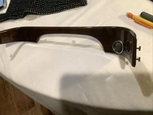 Mercedes W212  2126804607 Steering Column Cover Boot Trim Wood OEM - Bild 1 von 5