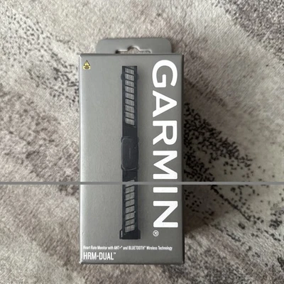 Garmin HRM-Dual Heart Rate Monitor, Black - 010-12883-00/Open Box/New - Image 1 of 4