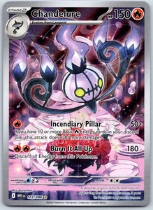 Chandelure 103/086 Sv: White Flare - Illustration Rare NM Holo - Picture 1 of 2