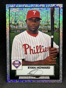 Mini refractor de diamantes 70 aniversario cromo platino 2021/70 Ryan Howard - Imagen 1 de 2