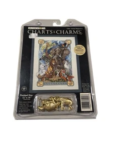 Dimensions "Animal Magnetism" Cross Stitch Charts And Charms 72501 - Picture 1 of 9
