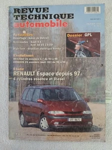 RTA - RENAULT ESPACE Depuis 1997 essence et diesel - ETAI N°603 02/1998 - Imagen 1 de 5