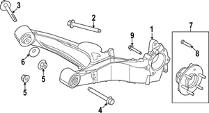 Genuine Ford Alignment Camber Adjusting Eccentric W721031-S439 - Picture 1 of 1