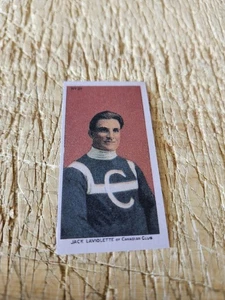 1910 11 Imperial Tobacco C56 #21 Jack Laviolette Facsimile - Picture 1 of 2