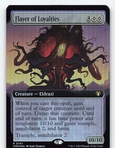 Flayer of Loyalties (Extended Art) #747 foil Magic the Gathering Card - Picture 1 of 2