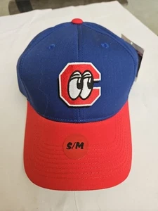 Chattanooga Lookouts Strapback Hat Cap Size MILB Baseball Blue Red Bill - Picture 1 of 7