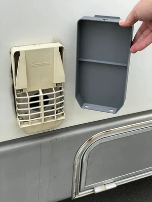 Truma Kamin Boiler Version 2 Abdeckkappe | Kaminabdeckung Ersatzteil | Weiß