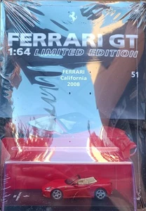 CALIFORNIA - 2008 FERRARI GT 1:64 LIMITED EDITION N#51 - Foto 1 di 10