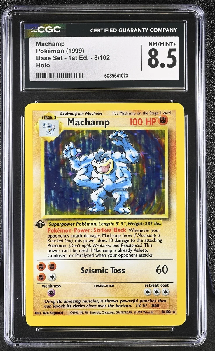 ポケモンカード旧裏美品英語版 1st edition Machamp カイリキー ポケモンカード旧裏美品英語版 1st edition Machamp カイリキー - メルカリ