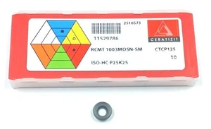 RCMT 1003MOSN-SM CTCP125 Ceratizit 11529786 (Pack de 10) RCMT1003MOSN - Imagen 1 de 1