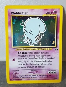 Pokemon Karte Wobbuffet/Woingenau 19/75 Holo Neo Entdeckung Englisch Mint/NM - Bild 1 von 4